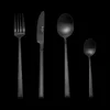 Bestekset NEONA 24Del. RVS Mat Zwart