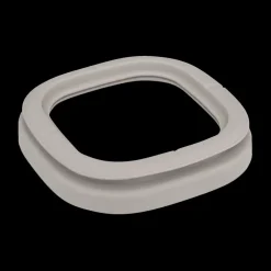 Bewaardoos HERIMIT 0.4L Glas/Sil. Greige