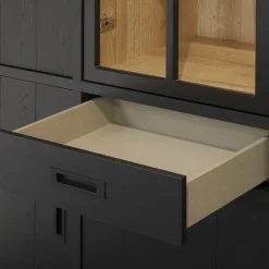 Bibliotheek WINSTON Zwart B240