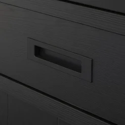 Bibliotheek WINSTON Zwart B240