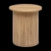 Bijzettafel Ø45 COLVAS Hout Naturel
