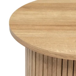 Bijzettafel Ø45 COLVAS Hout Naturel