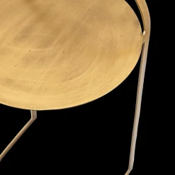 Bijzettafel BOY Ijzer/Brass