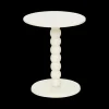 Bijzettafel BUTTON Rond Off White
