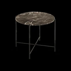 Bijzettafel FREJA Brown Emperador Marble