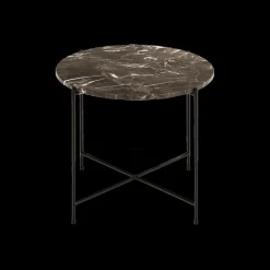 Bijzettafel FREJA Brown Emperador Marble