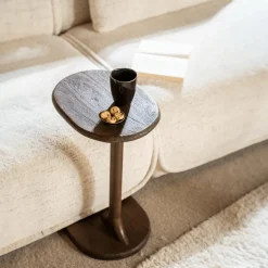 Bijzettafel SFINX Mango Bruin