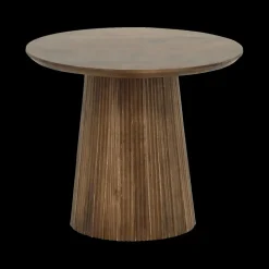 Bijzettafel SUNDAR Ø60 Mango Donkerbruin