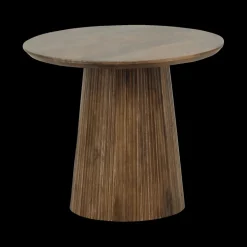 Bijzettafel SUNDAR Ø60 Mango Donkerbruin