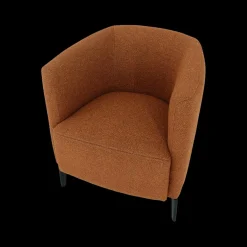 Bijzetzetel SOLARO Terracotta