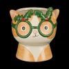 Bloempot BENZEL Kat Kerstbril Multi Ass.