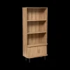 Boekenkast COLVAS Hout Naturel B80