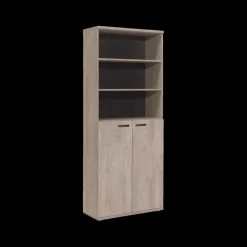 Boekenkast SHIFT Humus eik