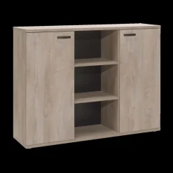 Boekenkast SHIFT Humus eik