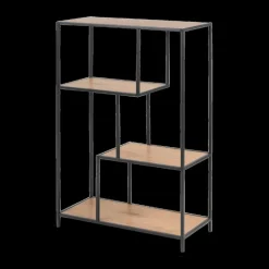 Boekenrek BOKSKAP Wild Oak Assymetrisch B77