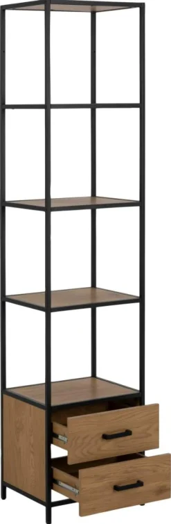 Boekenrek BOKSKAP Wild Oak B42