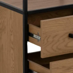 Boekenrek BOKSKAP Wild Oak B42