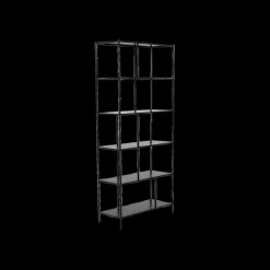 Boekenrek CLAVIS Metaal Zwart