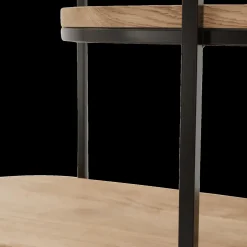 Boekenrek HEDDA 90x33x205 Eiken