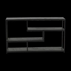 Boekenrek SVENTON Eiken Zwart