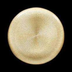 Bord XELIAS Rond Glas Goud XL