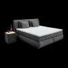 Boxspring AMSTELVEEN 180x200 Donkergrijs