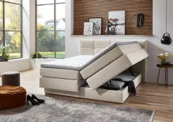Boxspring BREMEN beige 180x200