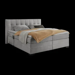 Boxspring KARSHI Elektrisch Verstelbaar 180x200 Silver