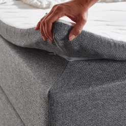 Boxspring KEULEN 180x200 Grijs