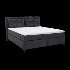 Boxspring NIEUWEGEIN 180x200 Chenille Antraciet