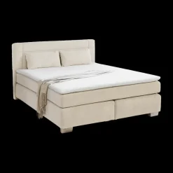 Boxspring WASSENAAR Chenille Beige 180x200