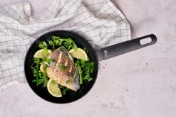 Braadpan FULL BLACK Ø20 Alu Zwart