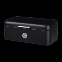 Broodtrommel BREAD Met. Zwart