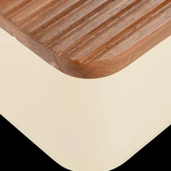 Broodtrommel DOROTA Metaal Beige/Acacia