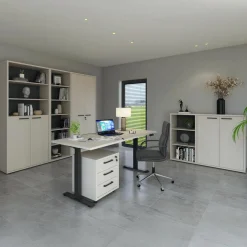 Bureau CAPS Elektrisch Verstelbaar 180x80 Bolivar Wood