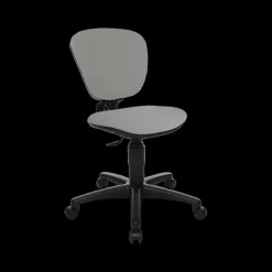 Bureaustoel HIGH KID Zwart/Lichtgrijs