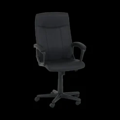 Bureaustoel LEVI PU Zwart