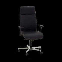 Bureaustoel PROFI CHIEF Zwart Leder