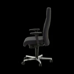 Bureaustoel PROFI CHIEF Zwart Leder