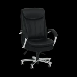 Bureaustoel ROAR met Arm PU Zwart/Chroom