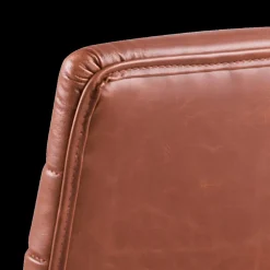 Bureaustoel SHANE PU Brandy