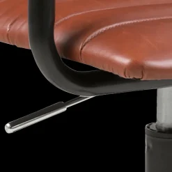 Bureaustoel SHANE PU Brandy