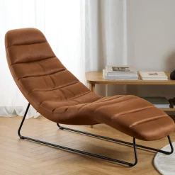 Chaise longue DAMIANO Kentucky Brandy 9