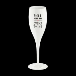 Champagneglas YOU ARE MY EVERYTHING 100ml Wit