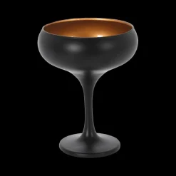 Cocktailglas GOLDING Zwart/Goud