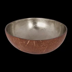 Cocosbowl NOYA Metallic Silver Leaf