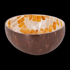 Cocosbowl NOYA White/Gold Mosaic