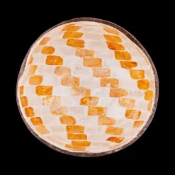 Cocosbowl NOYA White/Gold Mosaic