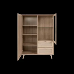 Combikast EIVISSA Sonoma Eik/Riet