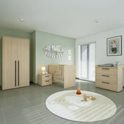 Commode BABETTE Eik B90